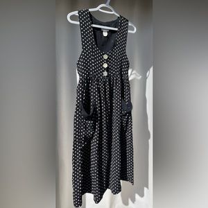 Vintage Midi Tea Dress with POCKETS